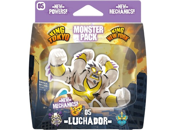 King of Tokyo Monster Pack Luchador Utvidelse til King of Tokyo/New York 