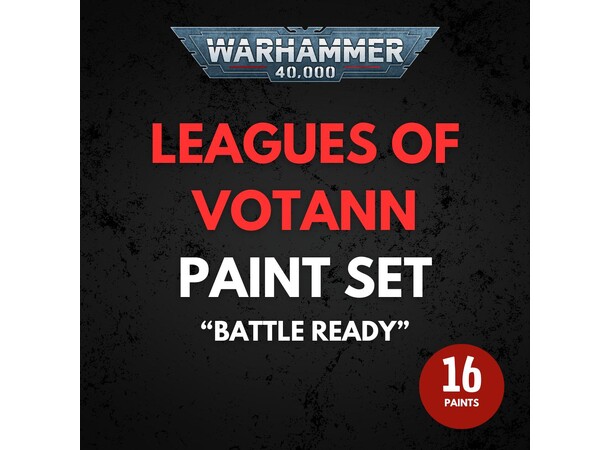 Leagues of Votann Paint Set Warhammer 40K - Battle Ready 