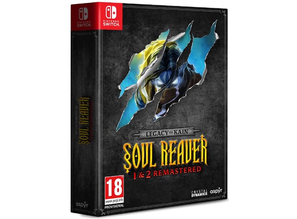 Legacy of Kain Soul Reaver 1+2 Switch Remastered Deluxe Edition 