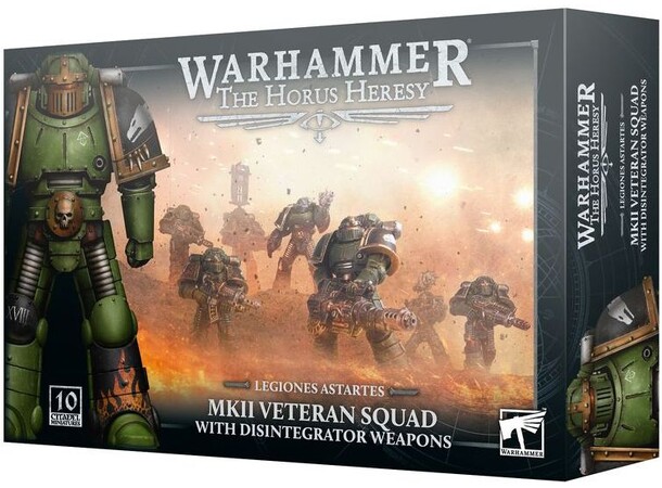 Legiones MKII Veteran Squad Disintegrato The Horus Heresy - Legiones Astartes 