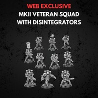 Legiones MKII Veteran Squad Disintegrato The Horus Heresy - Legiones Astartes