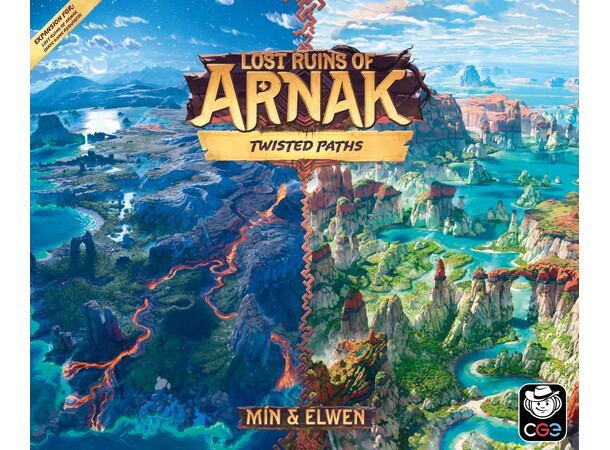 Lost Ruins of Arnak Twisted Paths Exp Utvidelse til Lost Ruins of Arnak 