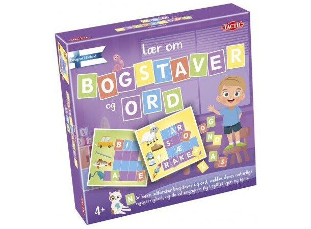 Lær om Bogstaver og Ord - DANSK 