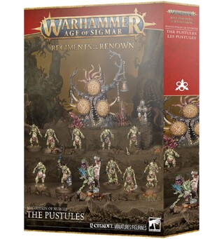 Maggotkin of Nurgle The Pustules Age of Sigmar - Regiment of Renown
