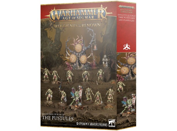 Maggotkin of Nurgle The Pustules Age of Sigmar - Regiment of Renown 