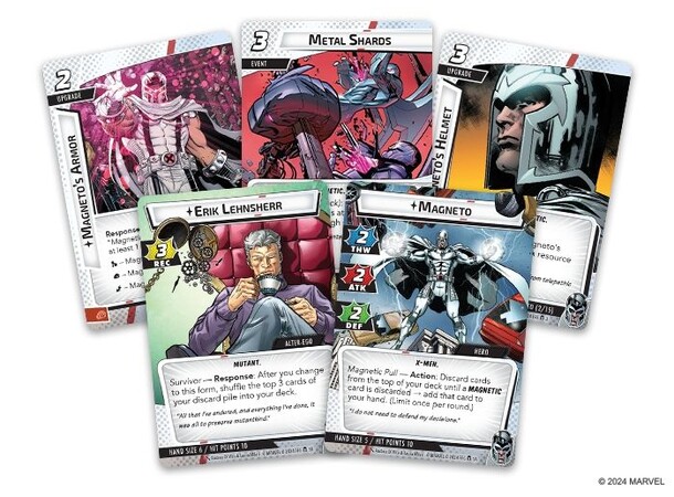 Marvel Champions TCG Magneto Expansion Expansion Marvel Champions The Card Game 
