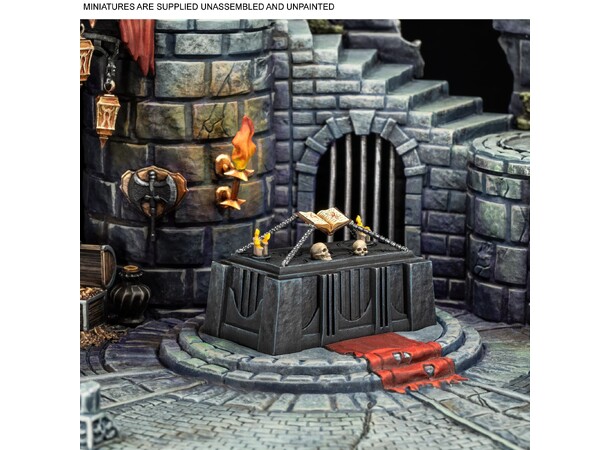 Marvel Crisis Protocol Tomb of Dracula Terrain Pack til Marvel Crisis Protocol 