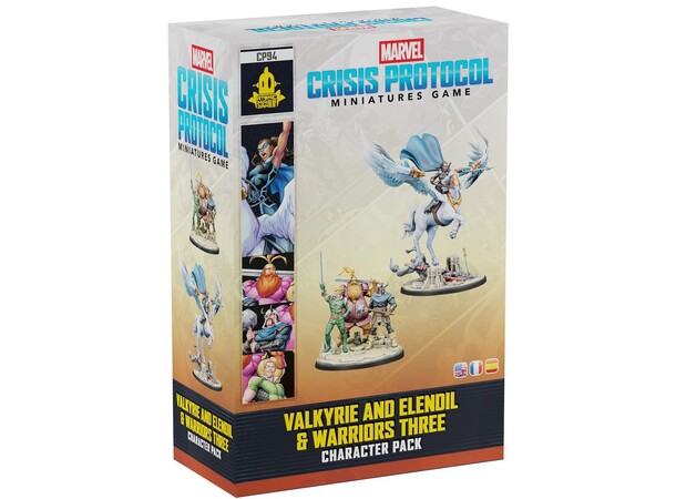 Marvel Crisis Protocol Valkyrie/Elendil Warriors Three Character Pack 
