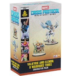 Marvel Crisis Protocol Valkyrie/Elendil Warriors Three Character Pack