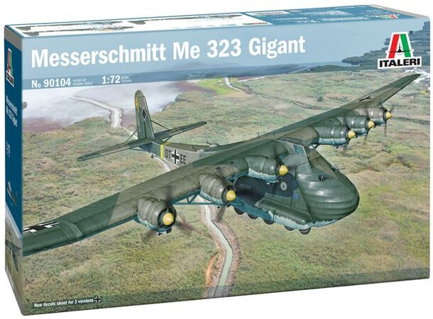 Messerschmitt Me 323 Gigant Italeri 1:72 Byggesett 
