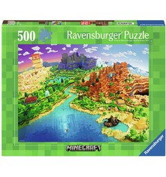 Minecraft 500 bitar Pussel Ravensburger Puzzle