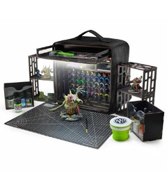 Miniature Portable Paint Station Green Stuff World