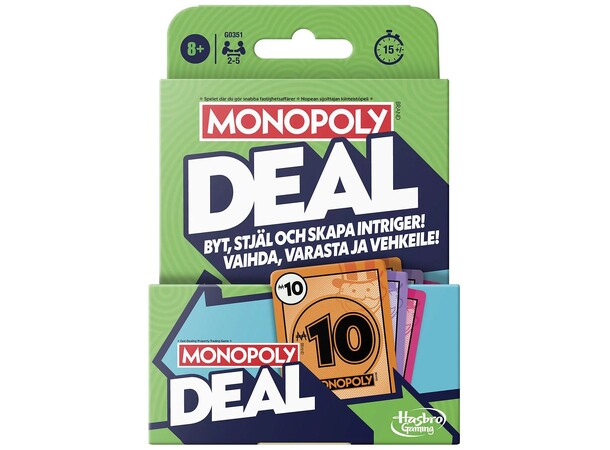 Monopoly Deal Refresh (SE/FI) 