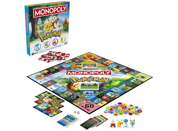 Monopoly Pokemon Edition Brettspill Norsk utgave