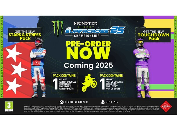Monster Energy Supercross 25 PS5 