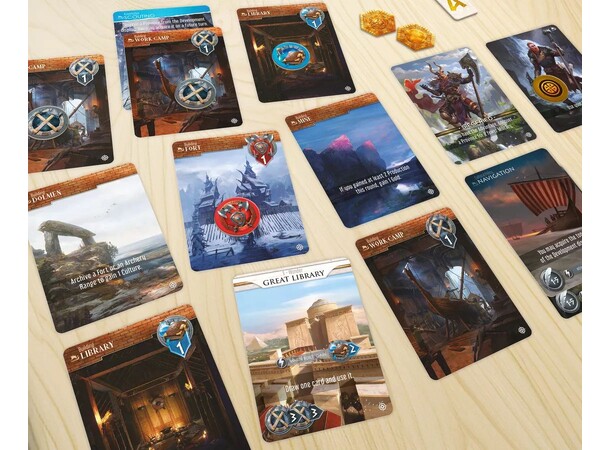 Monumental Duel Exploration Brädspel 