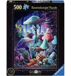 Moonlight Mushrooms 500 bitar Pussel Ravensburger Puzzle
