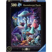 Moonlight Mushrooms 500 biter Puslespill Ravensburger Puzzle