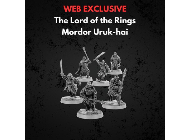 Mordor Uruk-hai Middle-earth Strategy Battle Game 