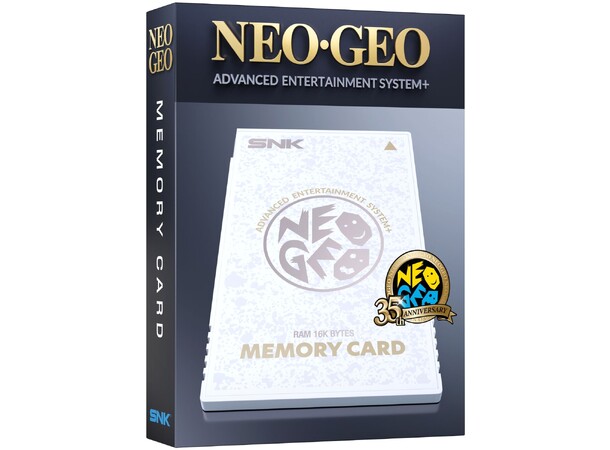 NEOGEO AES+ Memory Card - Hvit 