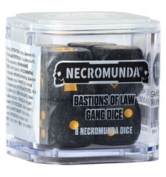 Necromunda Bastions of Law Dice Set