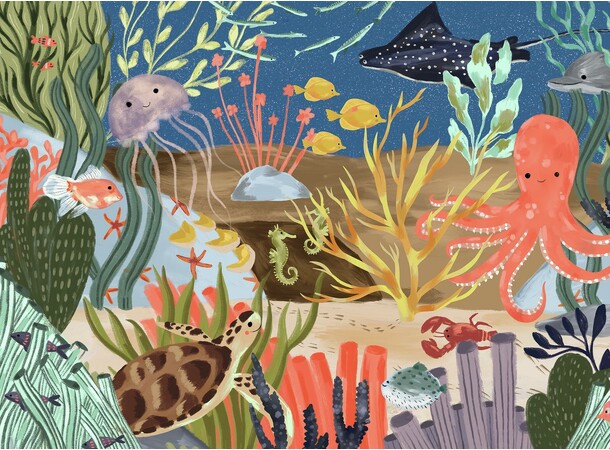 Ocean Whimsey 500 bitar Pussel Ravensburger Puzzle 