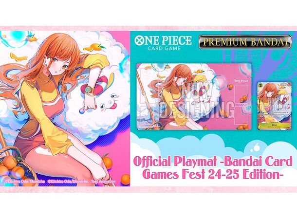 One Piece TCG Playmat Bandai Fest 24/25 One Piece Card Game 