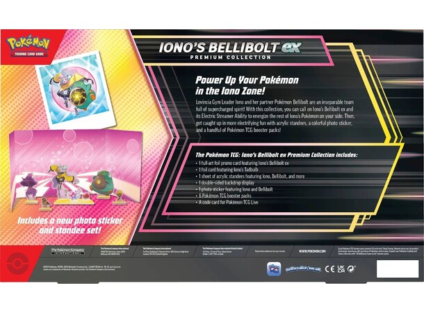 Pokemon Ionos Bellibolt ex Premium Coll 