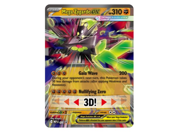 Pokemon Mega Zygarde ex Premium Coll 