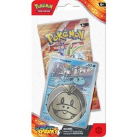 Pokemon Surging Sparks Blister Wooper 1 Pack Booster Blister Checklane