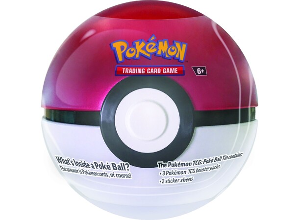 Pokemon Tin Pokeball 2025 Assorterad färg - 5 varianter 