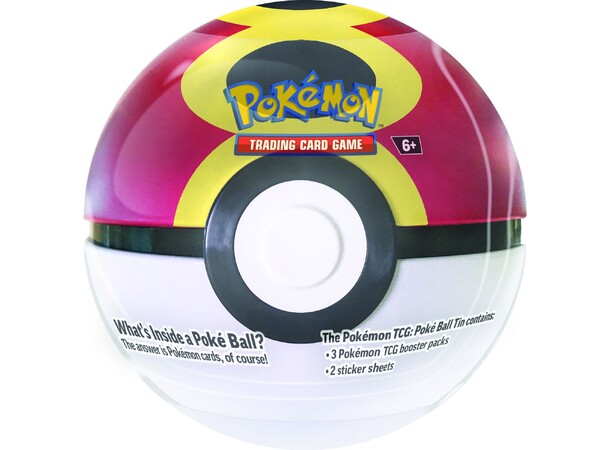 Pokemon Tin Pokeball 2025 Assorterad färg - 5 varianter 