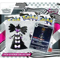 Pokemon White Flare Tech Sticker Coll Gothitelle