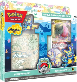 Pokemon World Championship Deck 2024 #4 Evan Pavelski