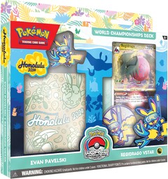 Pokemon World Championship Deck 2024 #4 Evan Pavelski