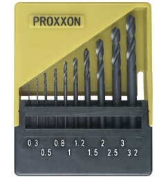 Proxxon Borsett 10st 0,3-3,2mm