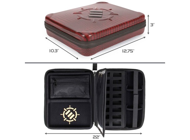 RPG Organizer Case - Rød Collector's Edition 