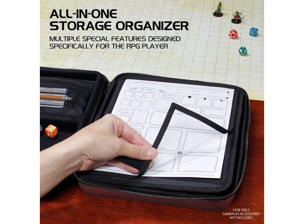 RPG Organizer Case - Rød Collector's Edition 