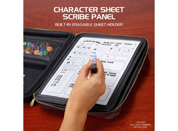 RPG Organizer Case - Rød Collector's Edition 