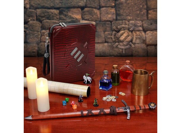 RPG Organizer Case - Rød Collector's Edition 