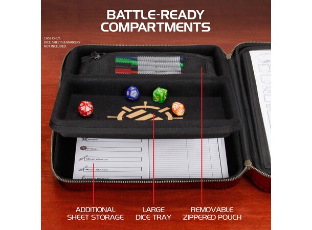 RPG Organizer Case - Rød Collector's Edition 