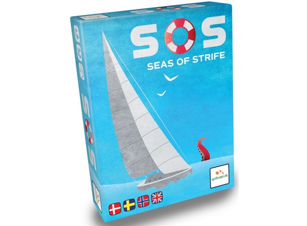 SOS Seas of Strife Kortspill Norsk utgave 