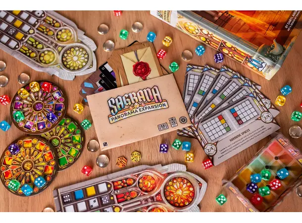 Sagrada Panorama Expansion Utvidelse til Sagrada 