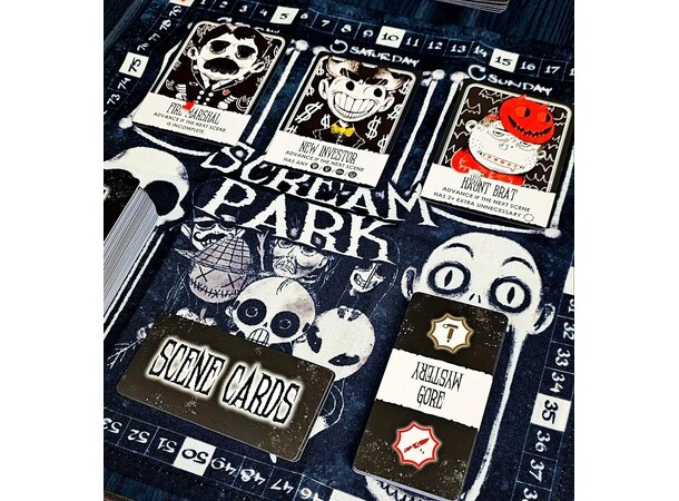 Scream Park Brettspill 