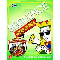 Sequence Jacks Go Wild Brädspel Svensk utgåva