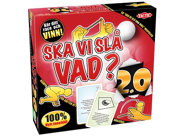 Ska vi slå vad 2.0 Partyspel Svensk utgåva 