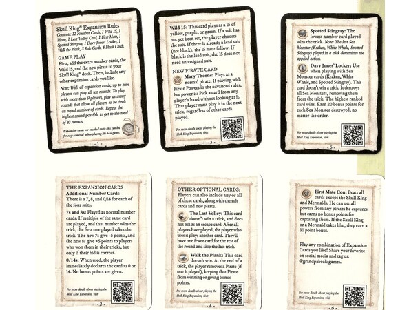 Skull King Expansion Pack Utvidelse til Skull King 