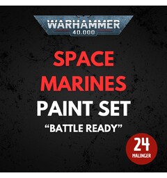 Space Marines Paint Set Warhammer 40K - Battle Ready