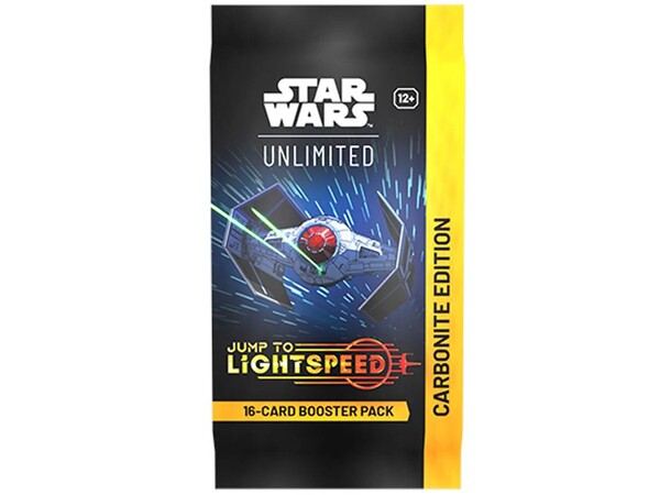 Star Wars Jump to Lightspeed Carbonite Booster Box - Star Wars Unlimited 