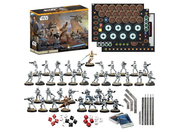 Star Wars Legion Galactic Republic Starter Set 